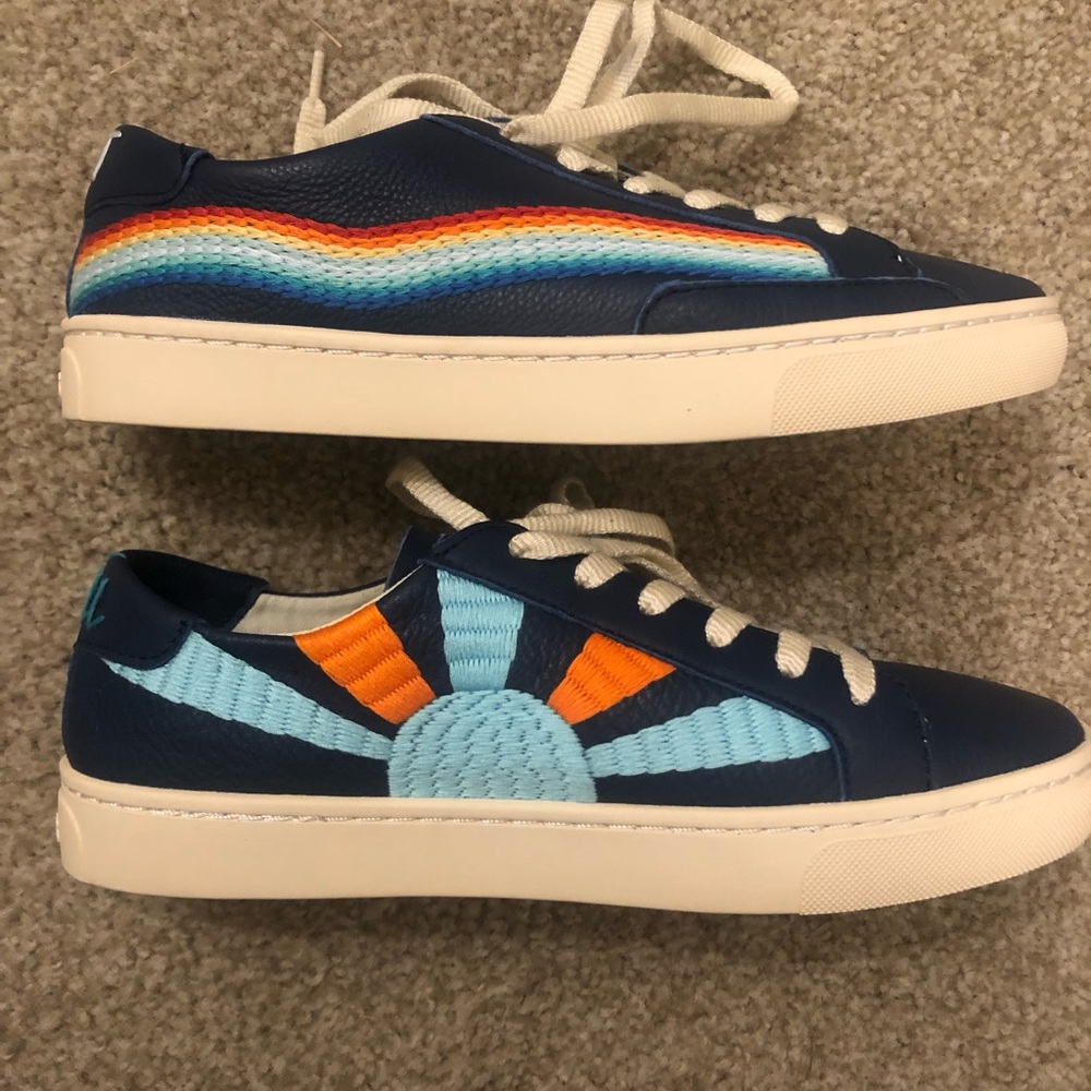 Soludos Rainbow Wave sneakers